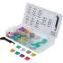 Assortiment de Fusibles Auto 97 pcs - l. 11,1 cm, H. 3,1 cm, Prof. 22,6 cm - Variété Complète pour Prote - D-Work