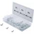 Assortiment d’Écrous-Papillons 75 pièces - Acier, Faciles à Manipuler - BGS