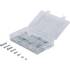 Assortiment de Vis et Écrous M4/M5 - 126 Pièces - Acier, Résistants et Polyvalents - - BGS