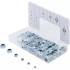Assortiment d’Écrous Six Pans 146 pièces - Acier, Résistants et Polyvalents - BGS