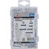Assortiment de Vis et Écrous M4/M5 - 126 pcs - Acier, Résistants et Polyvalents - Pro - D-Work