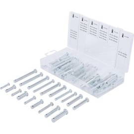 Assortiment d Axes 60 pcs - 109 x 32 x 211 mm - Acier Résistant - Polyvalence et Fiabilité, Pro - D-Work