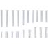 Assortiment d Axes 60 pcs - 109 x 32 x 211 mm - Acier Résistant - Polyvalence et Fiabilité, Pro - D-Work