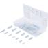 Assortiment de Clavettes 60 pièces - Acier, Dimensions Variées - Fixation et Assemblage Sécurisés - BGS