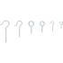 Assortiment de Crochets à Visser 151 pièces - Acier, Pratique et Polyvalent - - BGS