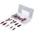 Assortiment de Pinces Crocodiles 28 pièces - Acier, Compact et Pratique - BGS