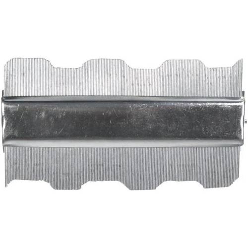 Gabarit de Contours Fins 125 mm - Métal - Précision et Robustesse pour Mesures, Pro - D-Work
