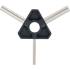 Clé 3 Pans pour Réglage Moteur VAG - Dimensions 14,3x8,7x1,3 cm - Précision et Durabilité - BGS