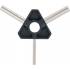 Clé 3 Pans pour Réglage Moteur VAG - Dimensions 14,3x8,7x1,3 cm - Précision et Durabilité - BGS