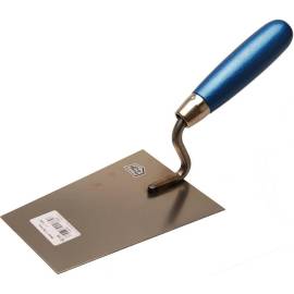 Truelle Tyrolienne 160 mm - Col en S, Inoxydable - Précision et Durabilité en Maçonnerie, Acier - D-Work