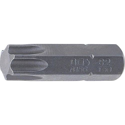 Embout T50 Torx 8 mm x 30 mm - Profil T, Haute Précision - - BGS