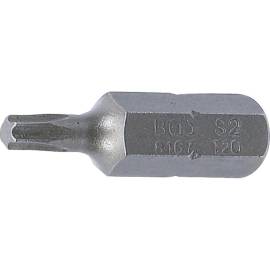 Embout T20 Torx 8 mm x 30 mm - Profil T, Haute Précision - Acier - D-Work
