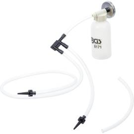 Purgeur de Freins avec Réservoir pour Motos - Compact 23,1 x 9,4 x 4,7 cm - Pratique et Efficace pour Entretien - D-Work