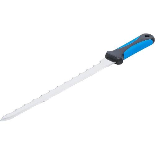 Couteau pour Découpe d Isolation 420 mm - Lame Acier, Manche Ergonomique - Précision et Confort - BGS