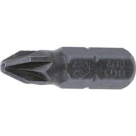 Embout Cruciforme PZ2 6,3 mm (1/4) - L. 25 mm - Précision et Robustesse, Chrome-Vanadium, Pro - D-Work