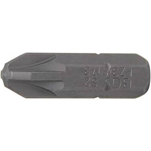 Embout Cruciforme PZ3 6,3 mm (1/4 ) - Longueur 25 mm - Précision et Durabilité - BGS