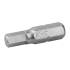 Embout 25 mm 6,3 mm (1/4) - Six Pans Intérieurs 3 mm - Précision et Robustesse, Acier - D-Work