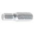 Embout 6,3 mm (1/4) L. 25 mm - Six Pans Intérieurs 5 mm - Précision et Robustesse, Chrome-Vanadium - D-Work