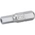 Embout 25 mm 6,3 mm (1/4) - Six Pans Intérieurs 4 mm - Précision et Compatibilité, Acier, Pro - D-Work