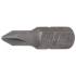 Embout Cruciforme PH1 6,3 mm - L. 25 mm - Précision et Fiabilité, Acier - D-Work