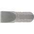 Embout 6,3 mm (1/4) x 25 mm - Fente 8 mm - Précision et Compatibilité, Acier, Pro - D-Work