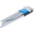 Jeu de Clés Allen Extra L. Profil T Torx T10-T50 - 9 pcs - Tête Sphérique - Précision et Accessibilité - D-Work