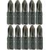 Embout Cruciforme PH4 6,3 mm (1/4) - L. 25 mm - Précision et Durabilité, Acier, Pro - D-Work