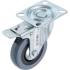 Roue Fixe D.75 mm - Socle à Visser - Résistante et Pratique pour Mobilité Facile, Plastique - D-Work