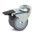 Roulette Double de Direction D.75 mm - Résistante et Maniable, Acier - D-Work