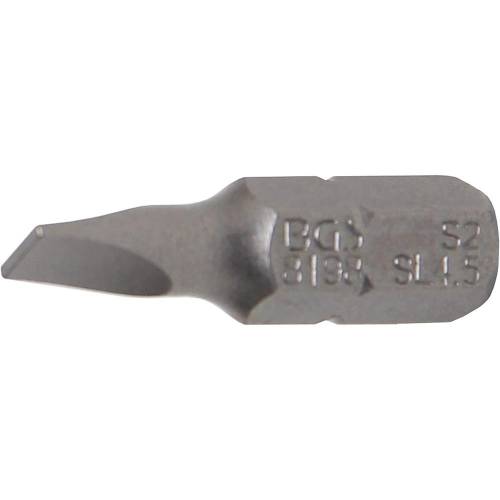 Embout 6,3 mm (1/4) L. 25 mm - Fente 4,5 mm - Précision et Compatibilité, Acier - D-Work