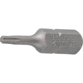 Embout 25 mm 6,3 mm (1/4) Profil T Torx T8 Précision et Compatibilité, Acier - D-Work