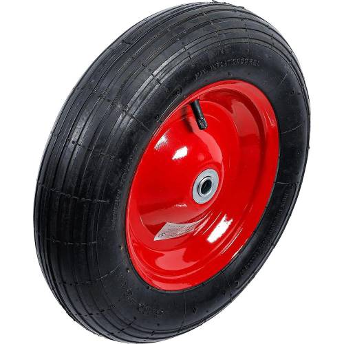 Roue de Brouette 350 mm - Pneu avec Chambre à Air - Résistante et Maniable - BGS