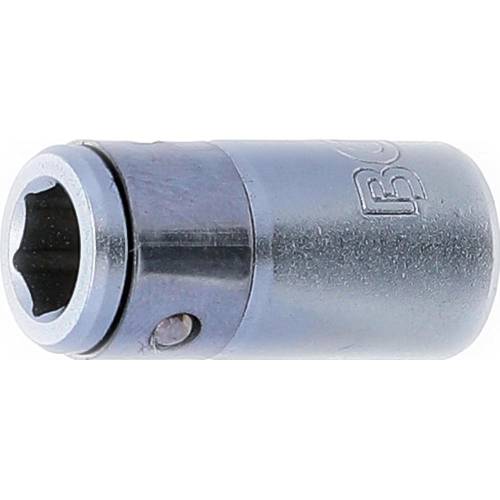 Adaptateur avec Bille de Retenue 6,3 mm (1/4 ) - Six Pans Intérieurs 6,3 mm - Précision et Sécurité - BGS