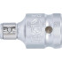 Adaptateur avec Bille de Retenue 12,5 mm (1/2\) - Six Pans Intérieurs 6,3 mm (1/4\) - Précision et Sécurité - D-Work