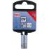 Adaptateur avec Bille de Retenue 6,3 mm (1/4) - Six Pans Intérieurs 6,3 mm - Précision et Sécurité - D-Work
