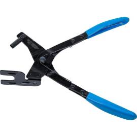 Pince pour Caoutchoucs d Échappements 285 mm - Acier, Précision et Robustesse, Zones Difficiles - D-Work
