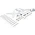 Jeu d Outils pour Embrayages 38 pcs - Polyvalent et Complet, Acier, Pro - D-Work