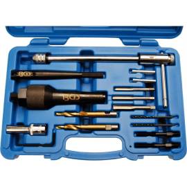 Kit de Réparation Filets et Démontage Bougies de Préchauffe M8 M10 - 17 Pièces - Insert Servante d Atelier - Pratique et - BGS