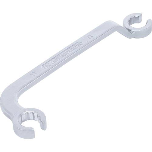 Clé à Œil Ouverte 17 mm - Pour Tuyaux d’Injection Diesel - Précision et Durabilité - BGS
