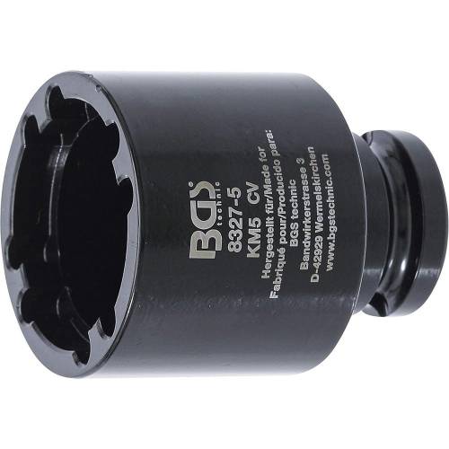 Douille à Ergots KM5 - Dent Intérieure - Acier Résistant - Fixation Sécurisée, Pro - D-Work