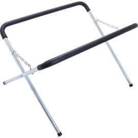 Tréteau pour Préparation Pare-Brise - 109 x 33.5 x 8 cm - Acier Robuste - Support Stable et Sécurisé - D-Work
