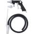 Pistolet de Sablage - 27,1 x 5,3 x 34,9 cm - Acier, Usage Professionnel - Nettoyage et Décapage Efficace - D-Work