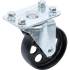 Roulette de Direction pour Chariot - 178 x 81 x 314 mm - Résistante et Maniable, Acier - D-Work