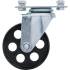 Roulette de Direction pour Chariot - 178 x 81 x 314 mm - Résistante et Maniable, Acier - D-Work