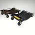 Chariots de Déplacement pour Véhicules Légers - 1 Paire, 450 kg - Acier Robuste, Mobilité Facile - - BGS
