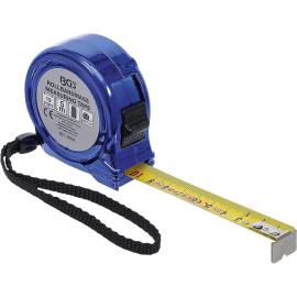 m Ruban 5 m x 19 mm - Acier, Compact et Précis - Mesure Facile et Fiable, Pro - D-Work