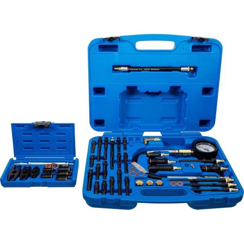 Compressiomètre pour Moteurs Essence Diesel - Précision et Fiabilité - 8400, Acier, Pro - D-Work