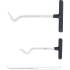 Jeu de Crochets pour Démontage de Joints Toriques - 3 Pièces - Acier Résistant - Précision et Durabilité - BGS