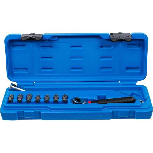 Kit de Montage pour Charnière de Porte - 1 Set 12x5.5x33.5 cm - Acier, Installation Facile et Durable - BGS
