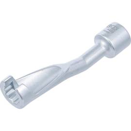 Clé Spéciale pour Tuyau d Injecteur BMW - 12,5 mm (1/2) et 14 mm - Outil Précis et Robuste, Acier - D-Work